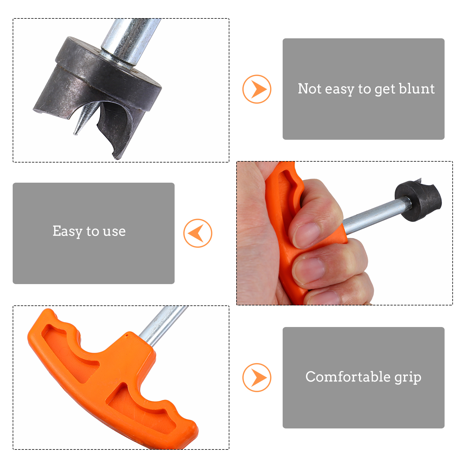 Drip Watering Hose Punch Gardening PE Tube Hole Opener Watering Tube Punch Tool