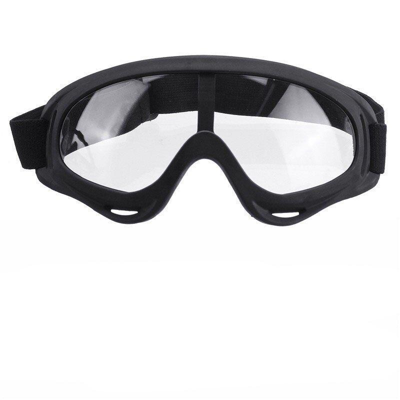 PC Safety Goggles Fully Enclosed Transparent Lens Goggles Eye Protective Glasses Anti-Fog UV Light Onion Goggles Tear Free