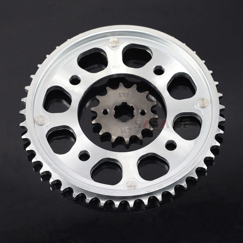 For Honda Cb190r Cb190x Cbf190r 201617 Motorcycle Accessories 45t Rear Drive 14t Front Chain Sprocket 428 Gears Kit Cb 190r