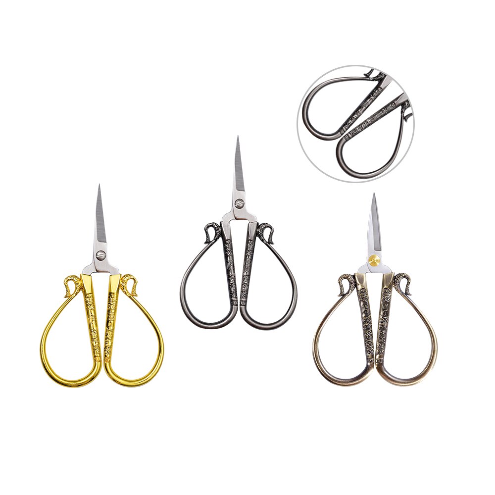 Lmdz Gunstige Cloud Shear Europese Retro Klassieke Vintage Antieke Craft Naaien Tailor Schaar-Papier Snijden Schaar &amp; Borduren