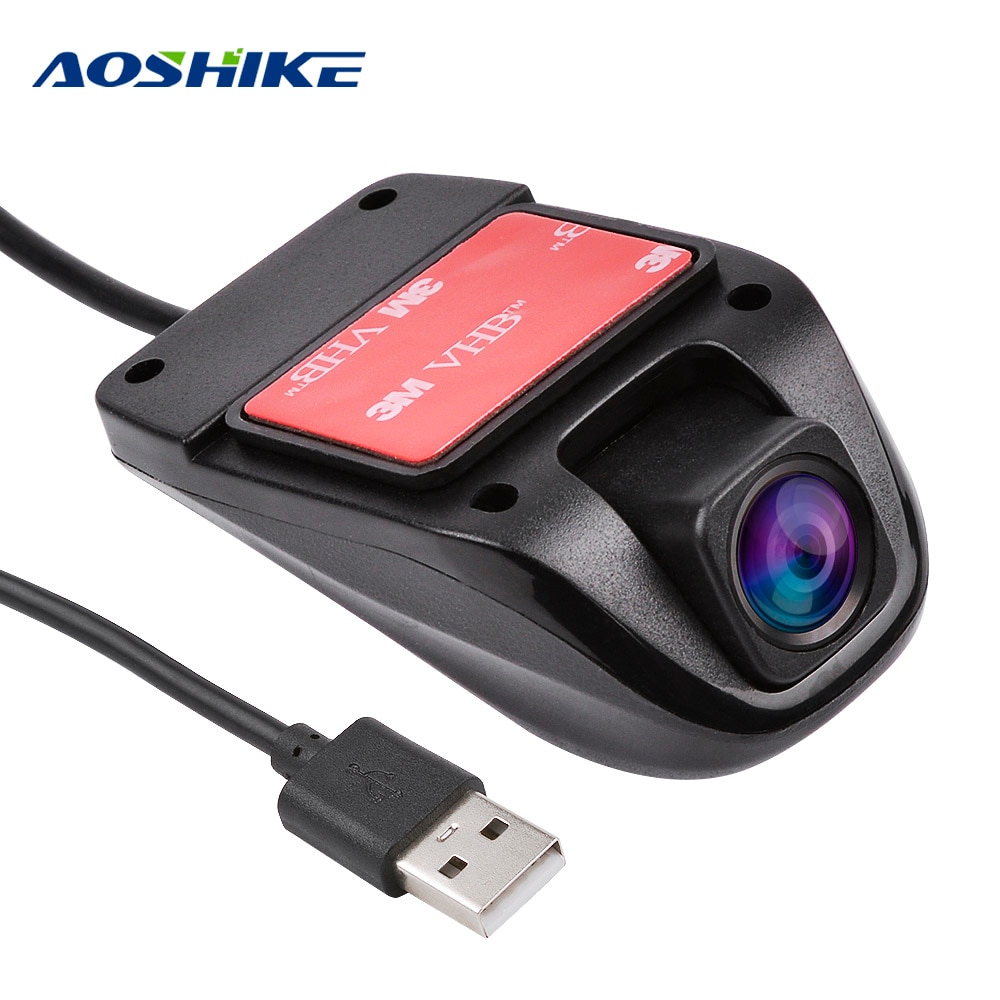 AOSHIKE Dash Camera Mini Auto DVR USB Camera Voor Android In Auto HD 140 Graden Rijden Recorder Nachtzicht Voertuig camera