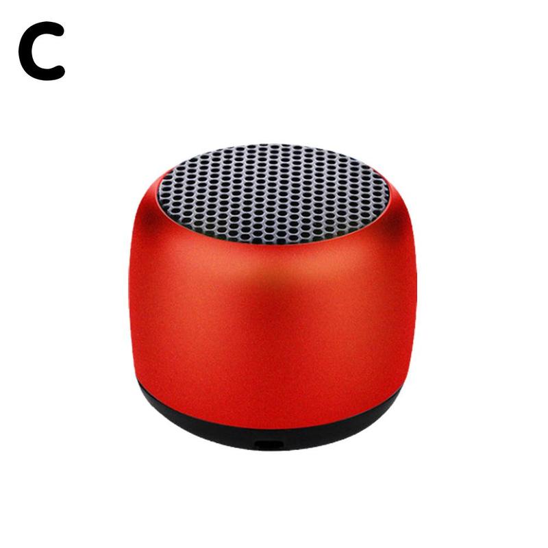 Mini Draadloze Bluetooth Speaker Draagbare Muziek Subwoofer Kolom Computer Som Muziek Caixa De Speler Bluetooth Bass Stereo Ph D4H2: Red