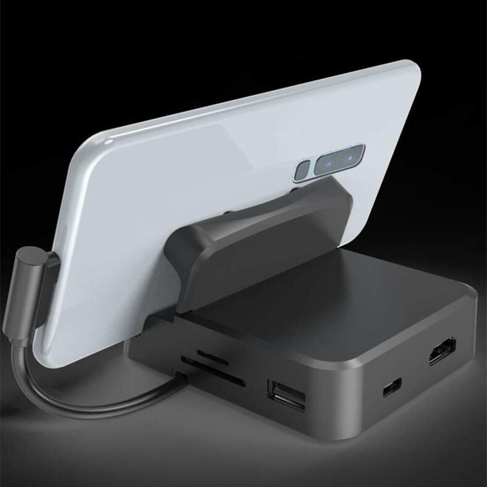 Dex Pad Power Charger Kit Bank Accessoires Type C 3.0 Sd Tf Card Pd Voor Macbook 1Pc Telefoon Stand hub Docking Station