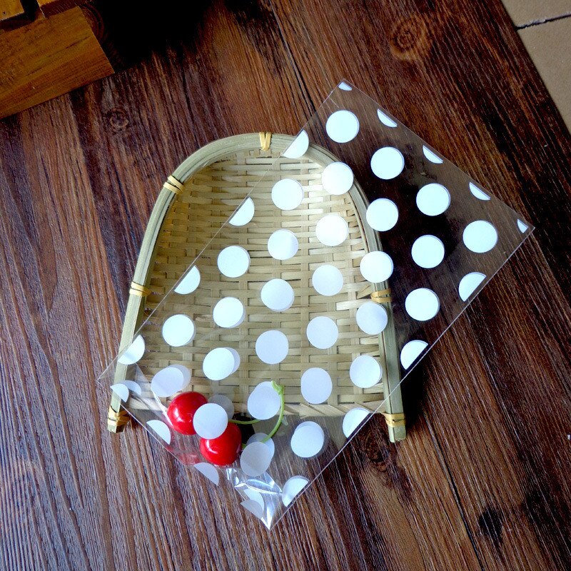 100 Uds bolsa de plástico bolsas para galletas y dulces de boda cumpleaños favores de de cumpleaños de empaquetado en bolsa de