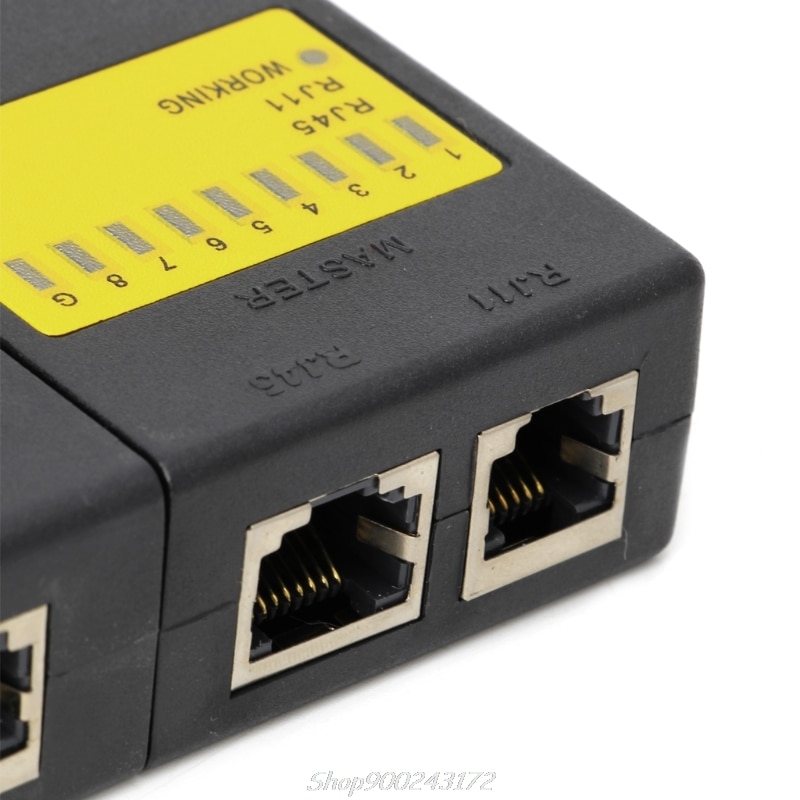 Super Mini Network LAN Cable Wire Cat5 RJ11 RJ45 Tester Jy21 20