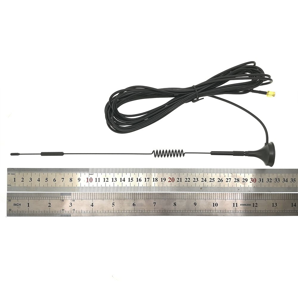 Conector externo TS9/CRC9/SMA, 700-2700 MHz, 12dBi, 2G, 3G, 4G, LTE, módem magnético, antena del enrutador
