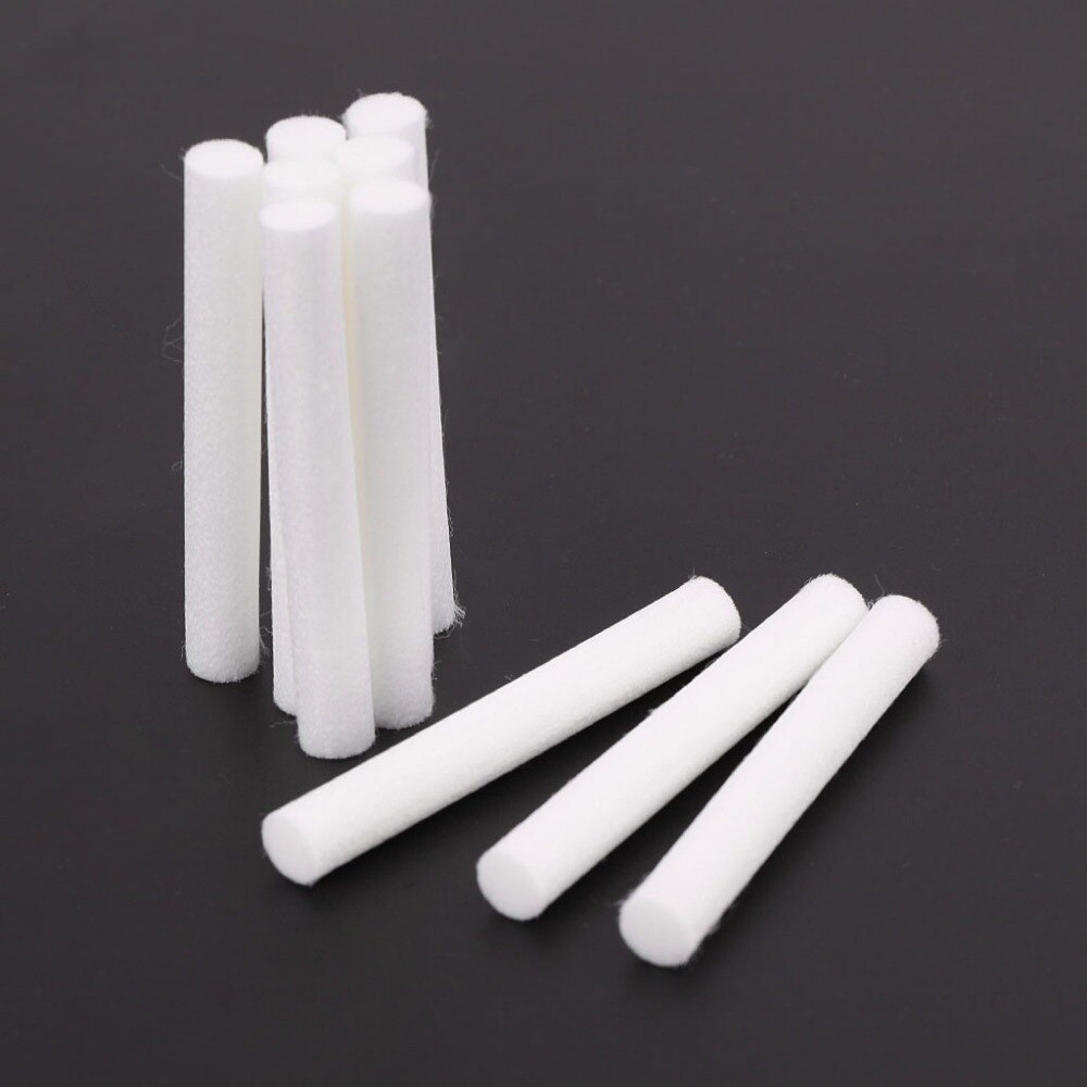 10pcs 8mmx64mm Air Humidifiers Filters Cotton Swab for Air Ultrasonic