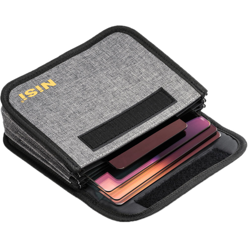 Lens Filter Bag Case-Houdt 4 Filters 100X100Mm &amp; 100X150Mm Systeem Vierkante filters Opbergdoos