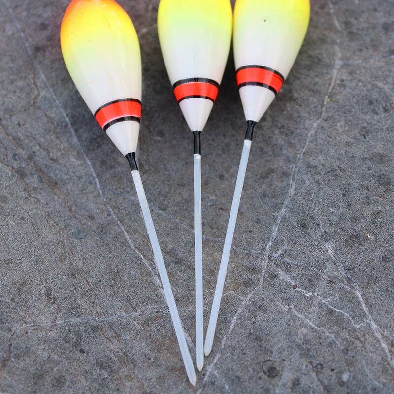 WLPFISHING 3pcs/lot Fishing Floats Shrimp Small Fish Floaters Ice Fishing Bobbers Big Buoyancy Balsa Wood Fishing Tackle