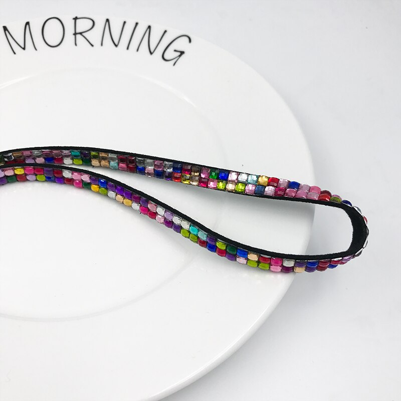 Neck Bling Strass Lanyard Versenkbare Strap Abzeichen Reel Telefon Schlüssel Halter Pullover Kette Lange Anhänger Halskette Glitter