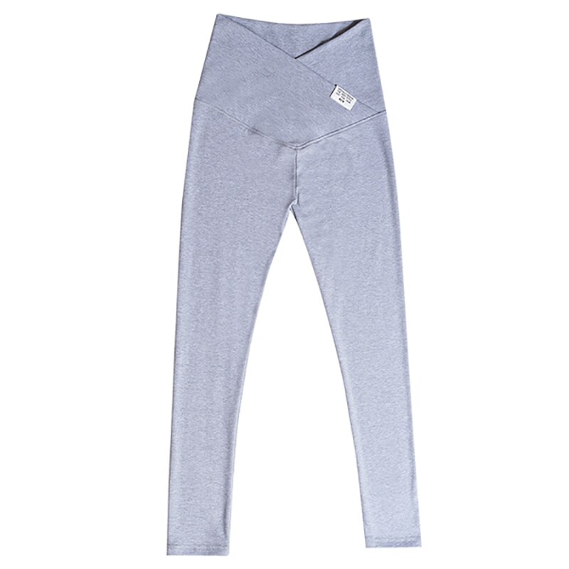 Graviditets leggings mavestøttetøj til gravide gravide leggings strikkede bukser skinny pants 28% off