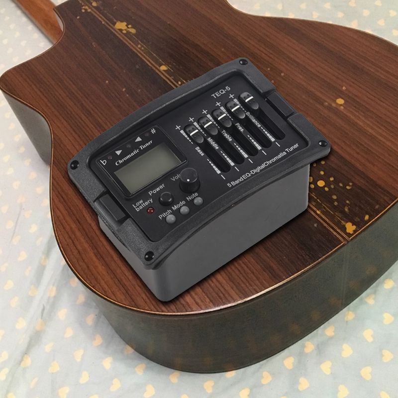 F-5T 5 Band Guitar Equalizer With Tuner For Acoustic Nigeria | Ubuy