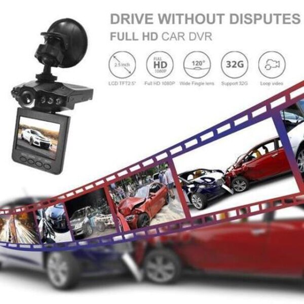 Auto Dvr 2.5 Inch Camera 270 Graden Dashcam Video Registrars Auto Nachtzicht Ir Recorder TUE88