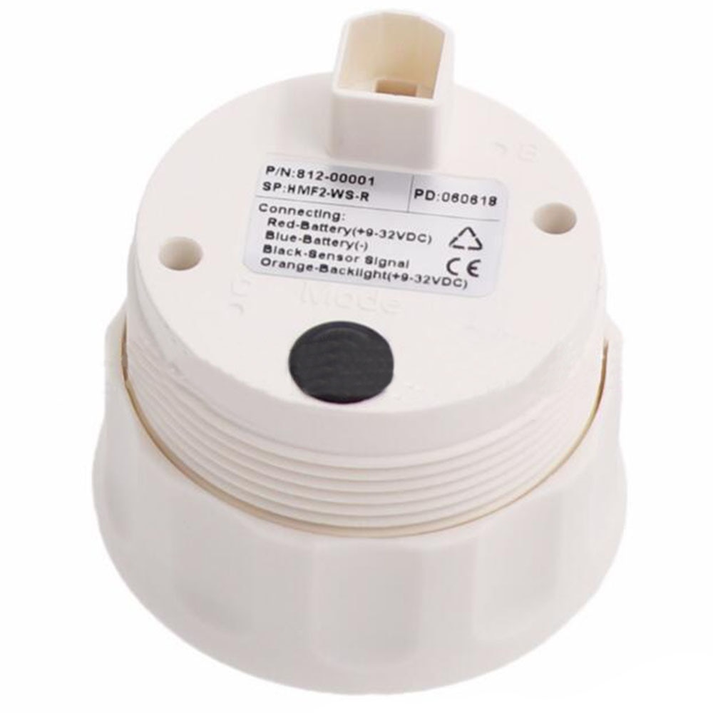 Auto Lünette Gas Tankanzeige 52mm Wasserdichte 0 ~ 190Ω ABS Kunststoff Metall Teil