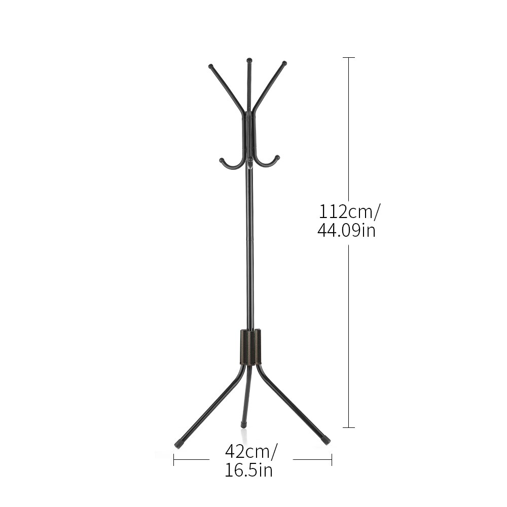 Children Coat Rack Kid Clothes Tree Hat Hanger Hallstand Hat Rack Rust-proof Coat Racks Stand for Coats Hats Bags