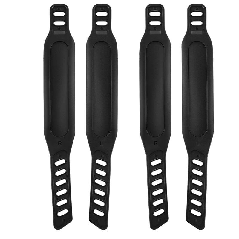 2 Pairs Bike Pedal Straps Adjustable Length Universal Pedal Straps for Spinning Exercise Cycle Home or Gym