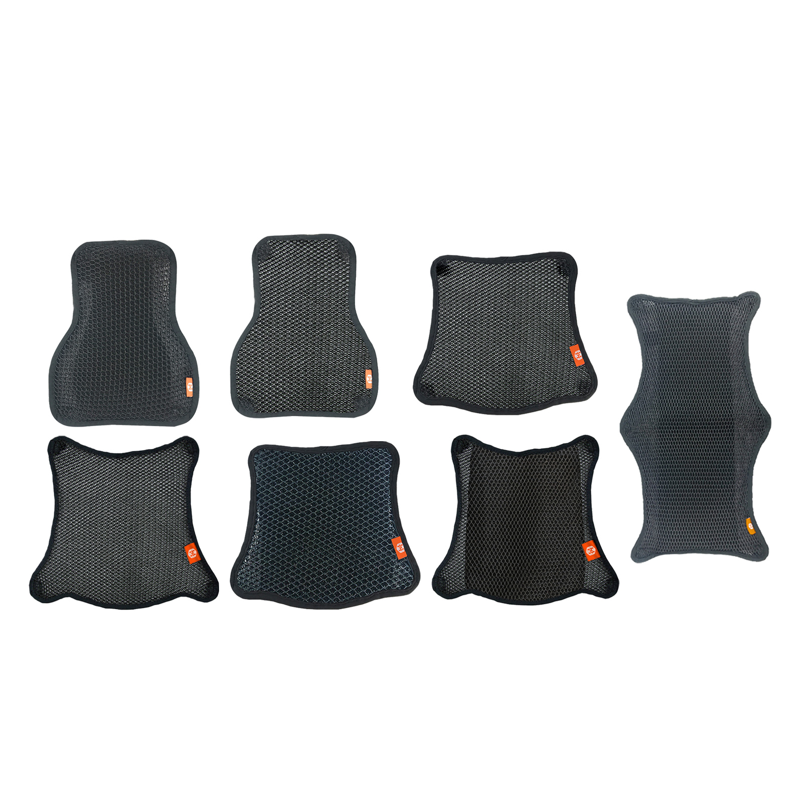 Motorcycle Seat Cushion Pad Butt Protector Breathable Cruiser Sport Saddles