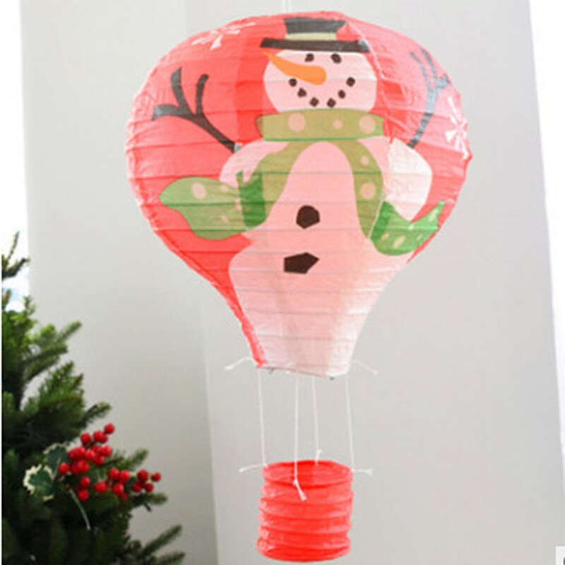 30cm luftballong papir lanterne tak lys skjerm soverom morsom lampe dekor lanterne dekorasjoner for fest: 12