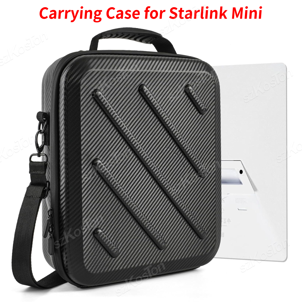 Estojo de transporte para starlink mini acessórios mochila de viagem à prova d' água à prova de choque portátil caixa de alça de eva para starlink mini