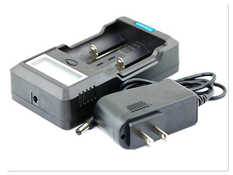 Tablet charger test battery capacity lcd 3,7 v 18650/26650/16340/14500/10440/18500 battery charger with screen