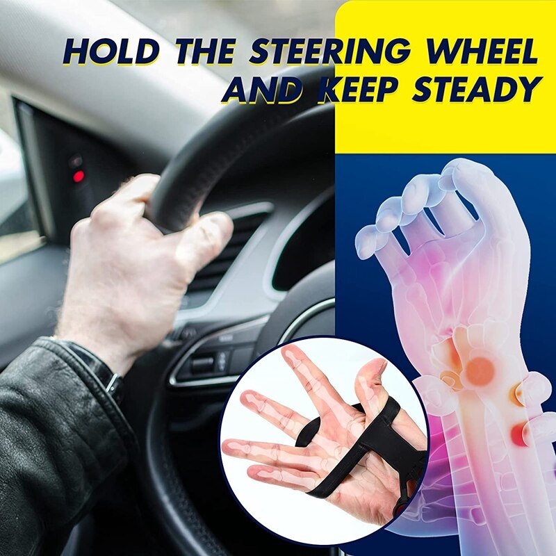 6 Pieces Strength Training Grip Strengtheners Hand Strength Grip Exerciser Finger Expander And Grip Strength Trainer