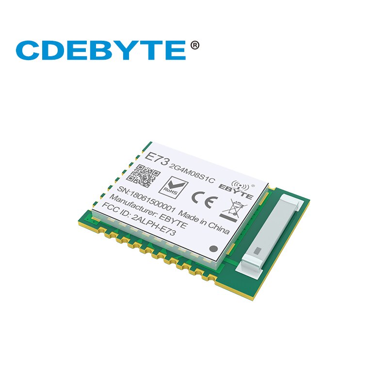 Ebyte E73-2G4M08S1C NRF52840 2.4Ghz Ble 4.2 5.0 Io-poort 8dBm Smd Keramische Antenne Module Ce Fcc Rohs Gecertificeerd