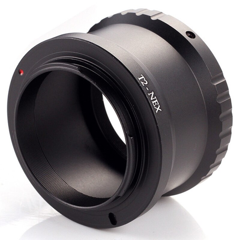 Adequado para sony T2-Nex t-ring adaptador de montagem mini câmera conexão telescópio microscópio lente de montagem com 0.91 Polegada porta