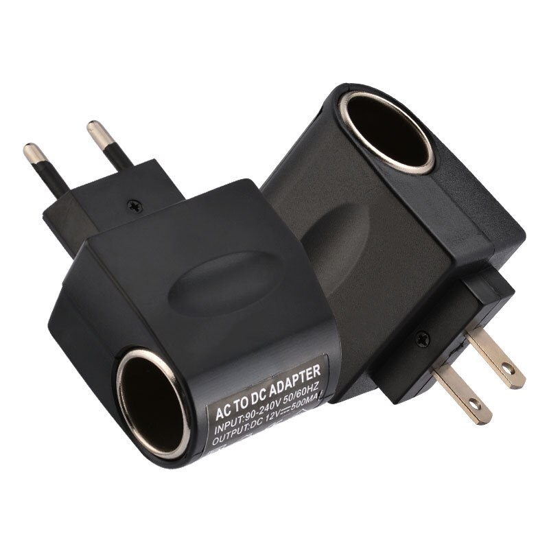 Transformator Converter Auto Sigarettenaansteker Adapter Converter Auto Accessoriespower Supply Adapter 12 V Volt Eu Us Plug