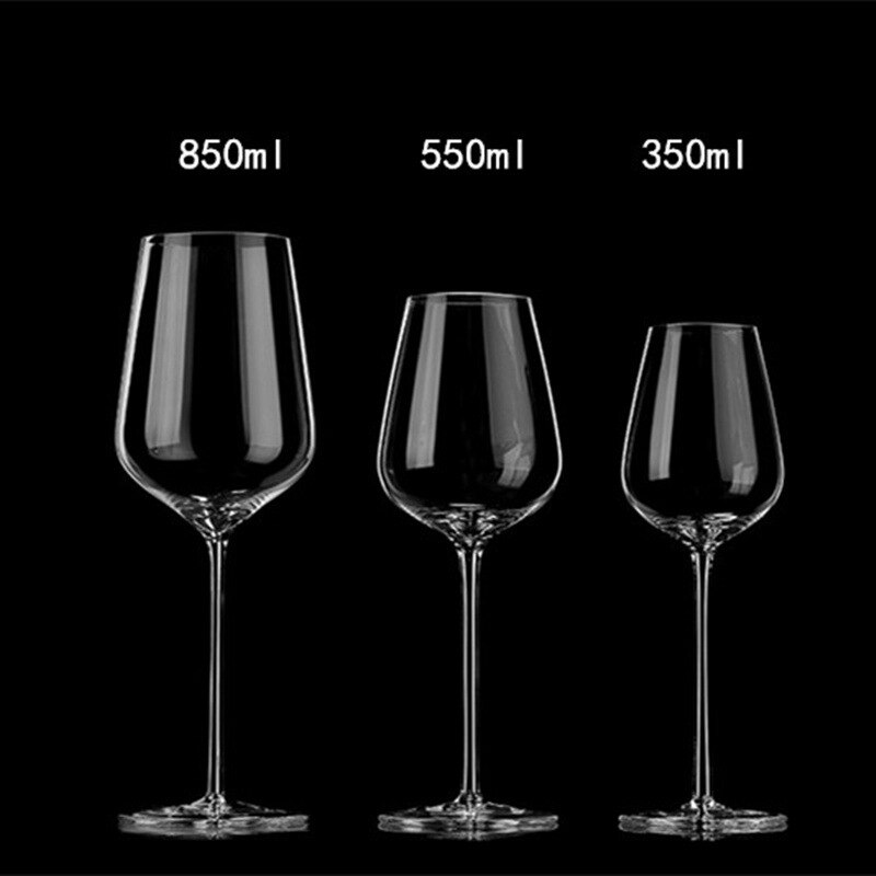 Verre à vin rouge de luxe, verre de cristal de luxe, européen haut de gamme, verre à vin de Bordeaux Oblique