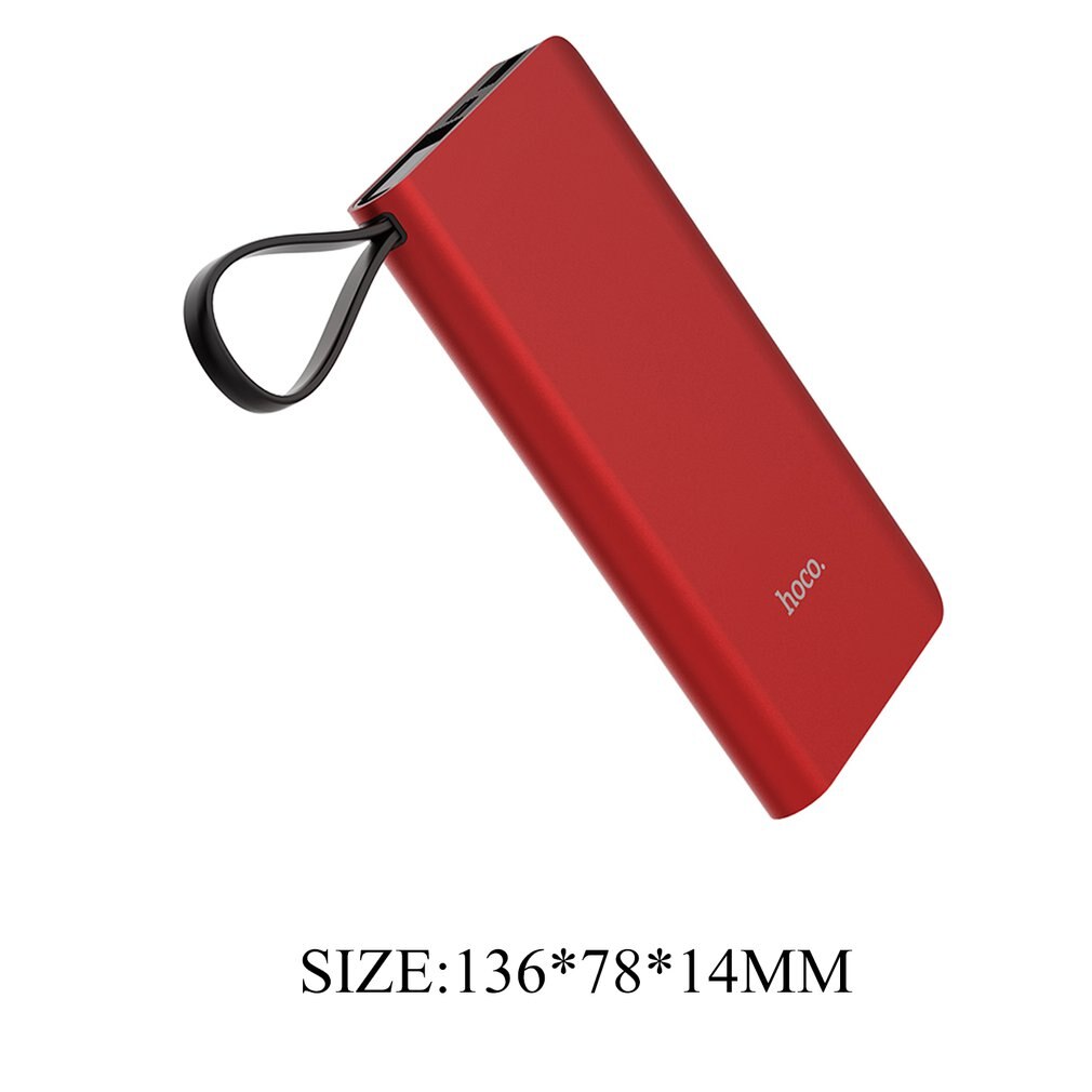 J25b powerbank met type-c-kabel, draagbare smartphone-batterijlader, 10000 mah externe batterij voor mobiele telefoon