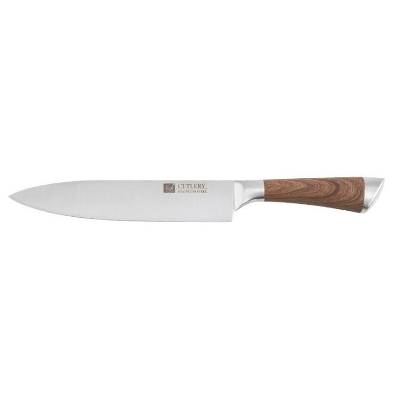 Liten kock 6- -delad handgjorda japanska köksknivar set vassa fasta blad skärverktyg klyftare sushi kock kniv matlagningsverktyg: Kockkniv