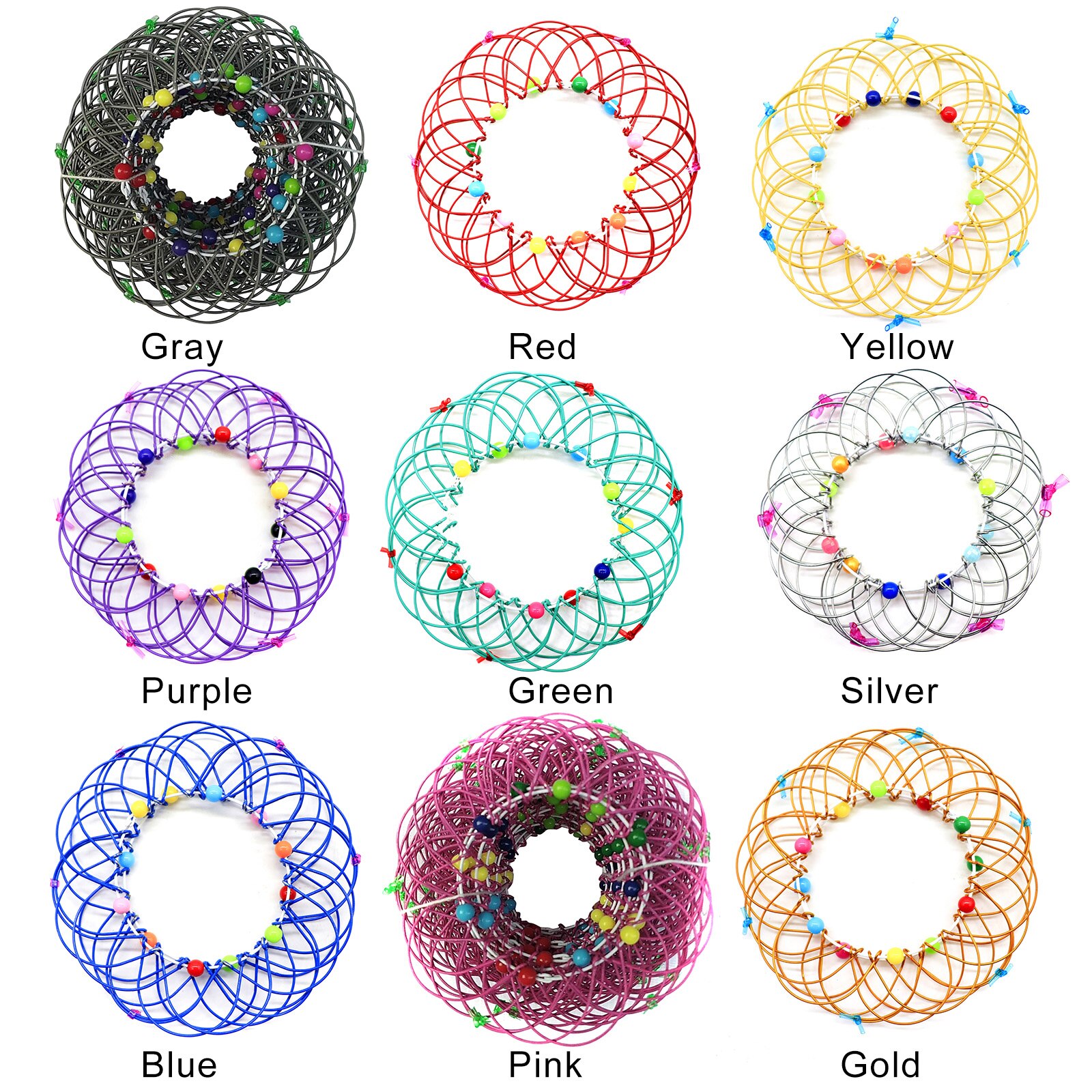 Magic Mandala Bloem Mand Speelgoed Meerdere Veranderingen Ijzeren Hoepel Ring Speelgoed Lbv