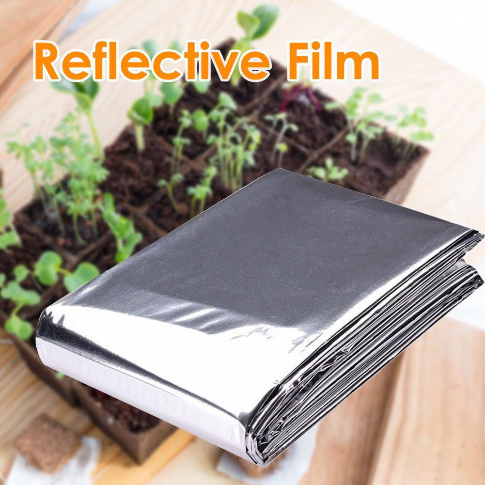 210x120cm Reflective Film Plants Garden Greenhouse Covering Foil Sheets