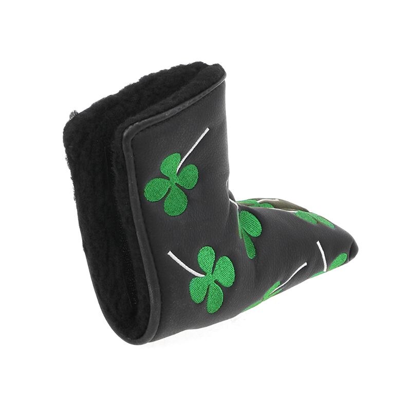 Clover Headcover Golf Putter Head Cover For Taylormade Ping Black