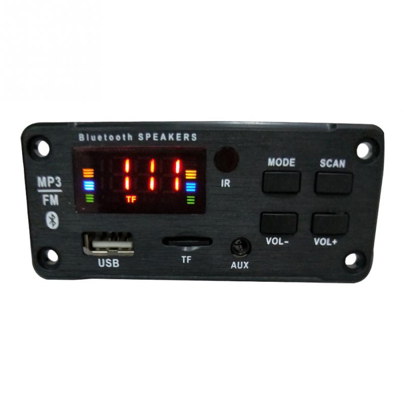 Muziek Speler Elektronische Draagbare Professionele Digitale Display Auto Audio Fm Radio Bluetooth Speaker MP3 Decoder Board Bt 5.0