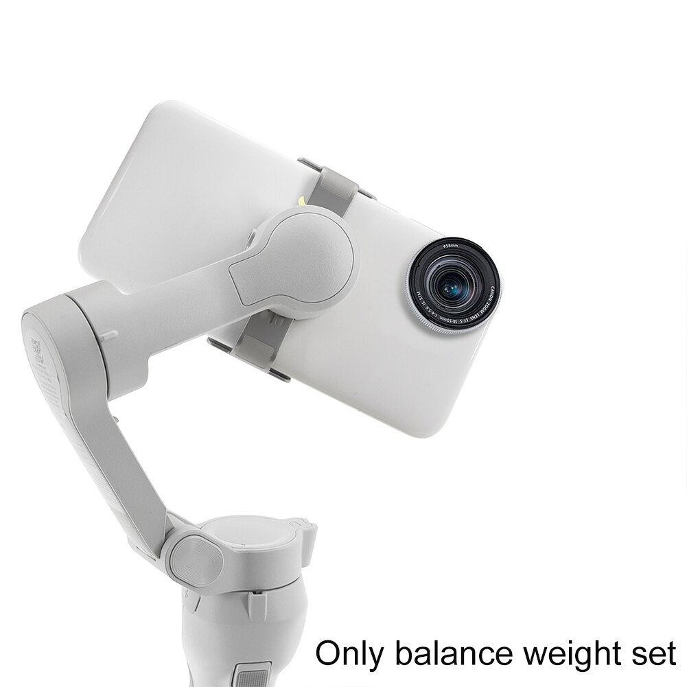 3pcs Keep Balance Gimbal Stabilizer Videopraphy Counterweight 20g 10g Vlog Smartphone Stainless Steel For DJI OSMO Mobile 3 4