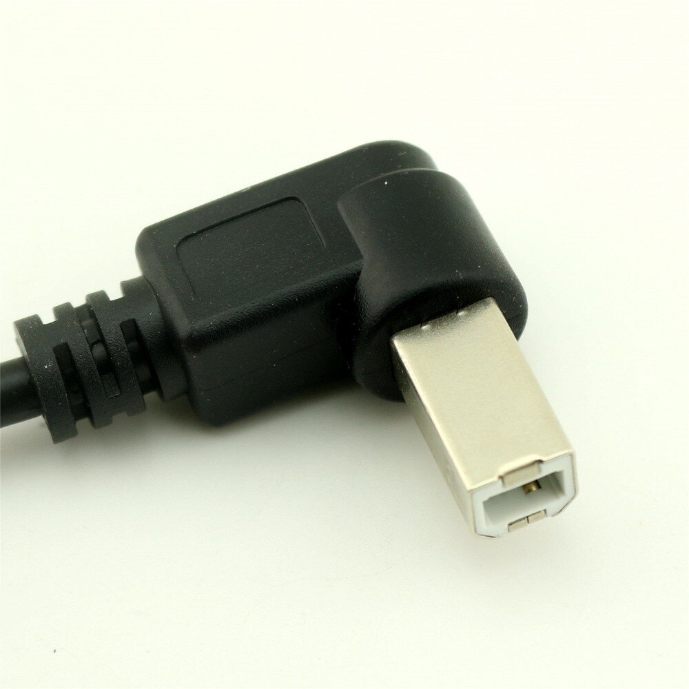 1 pcs 1FT Haaks USB 2.0 B Male naar EEN Mannelijke Conversie Kabel Printer Adapter Cord