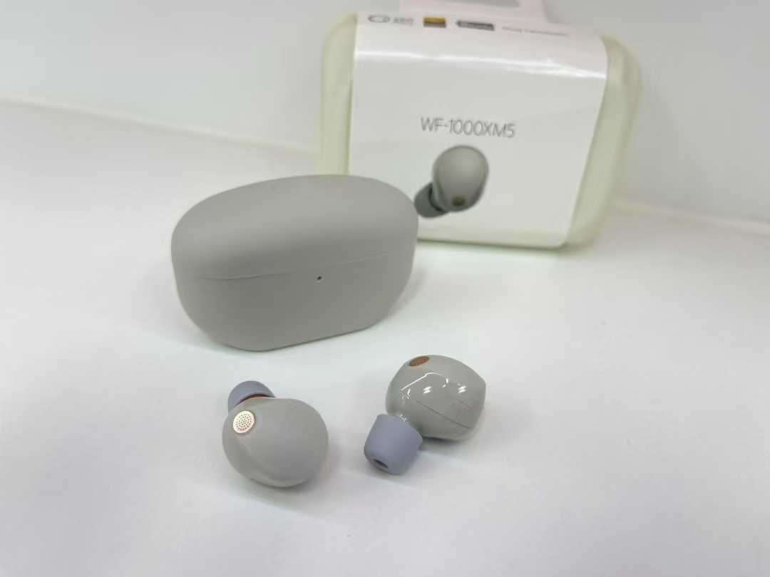 in ear high-frequency WF-1000XM5 wireless Bluetooth noise cancelling headset: GRAY