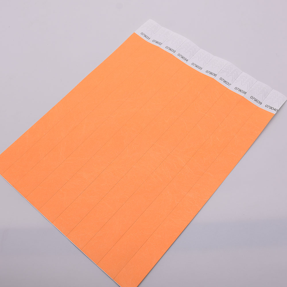 3/4 inch Tyvek digitale serienummer armband, feestspeeltuin en andere activiteiten dragen 1000 prachtige gekleurde polsbandjes