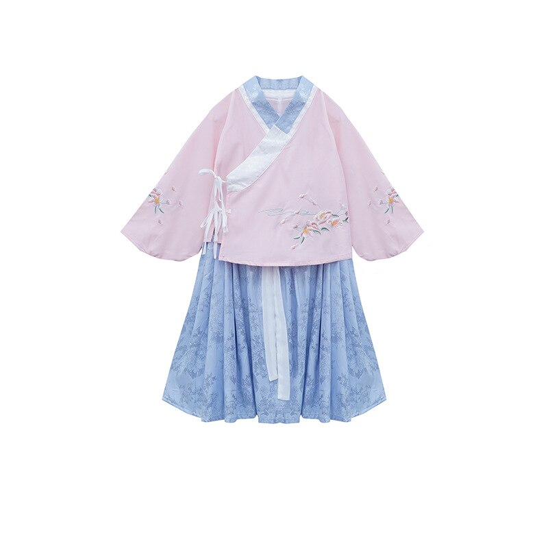 Nuevos trajes de baile chino para niñas traje nacional para niños Han Tang Hanfu chino tradicional Tang Suit SL1213