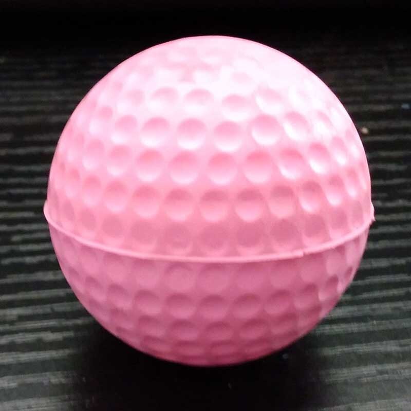 Golf PU Ball Soft Ball Indoor Exercise Ball Color Swing Driving Range Ball Golf Ball