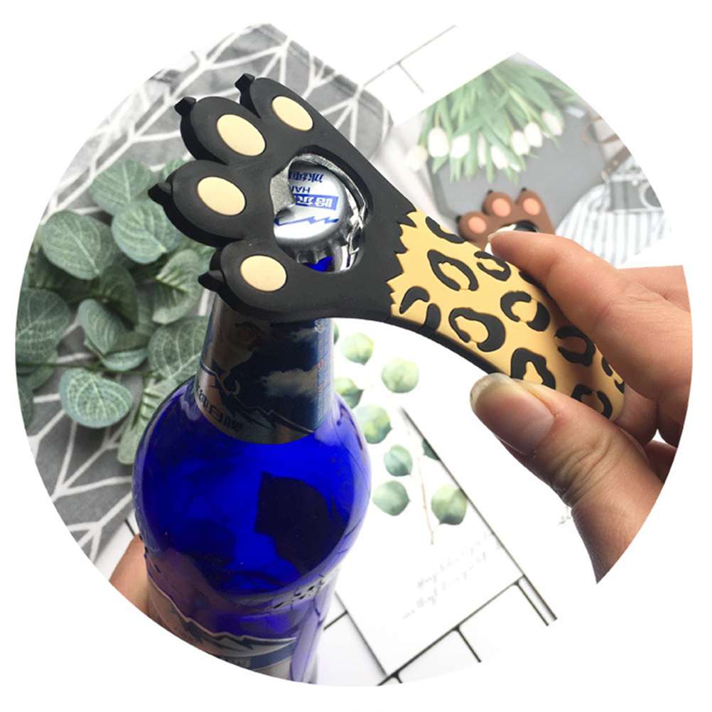 Portable Cat Paw Shaped Bottle Opener Wine Opener Bar Gadget Glass Beer Kitchen Tools