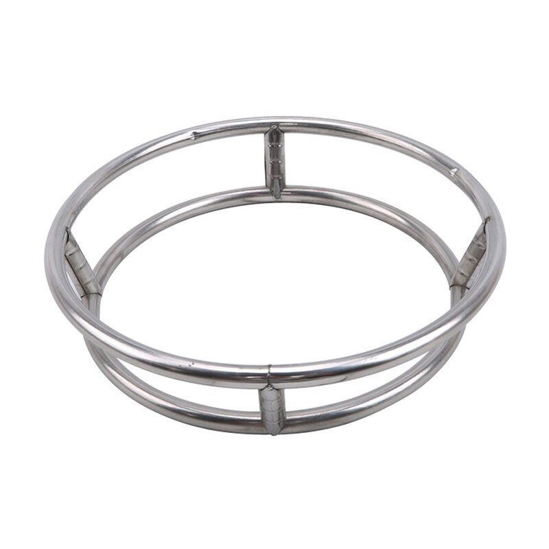 Diameter 28cm/30cm Stainless Steel Wok Rack Round Type Pot Rack Pot Ring Soup Pot Holder Shelf Kitchen Supplies: 26cm