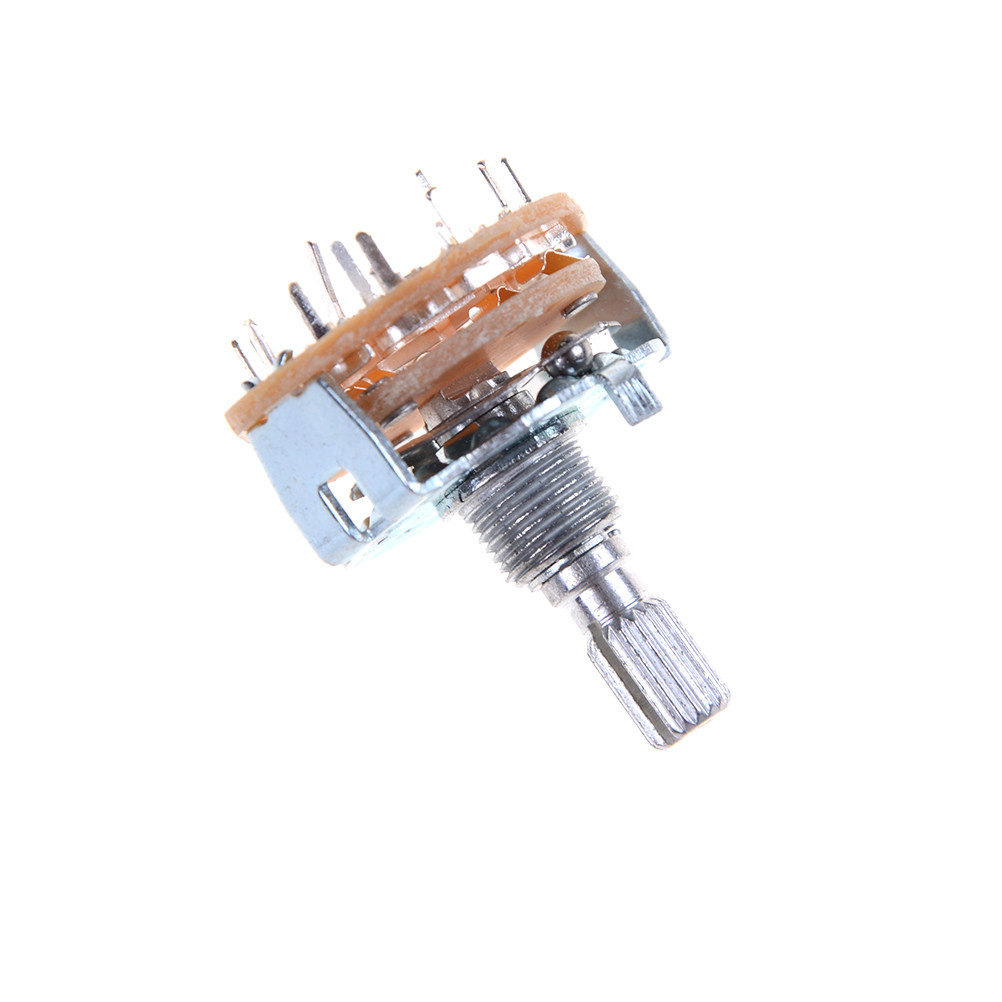 Sélecteur de bande 3 pôles 4 positions, commutateur rotatif à un étage 3P4T