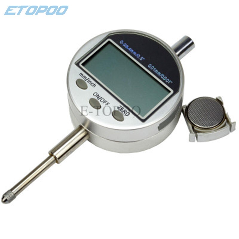 0-25.4mm/1inch Digital Indicator electronic dial indicator digital dial gauge Precision Tool 0.01mm/0.0005" Tester Tools