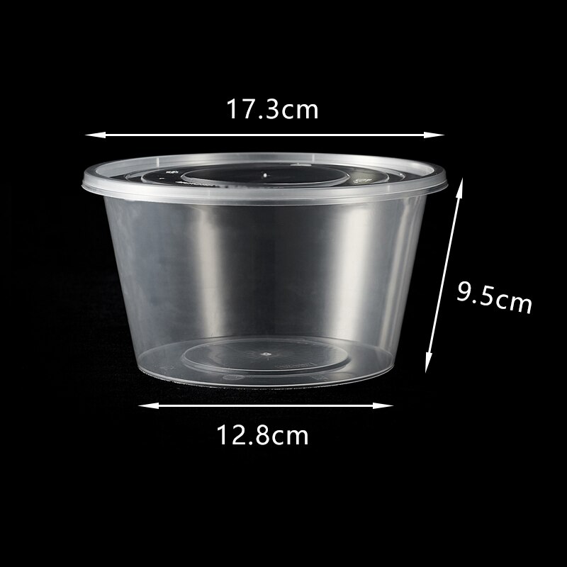 Lunch box: 1500ml 50sets