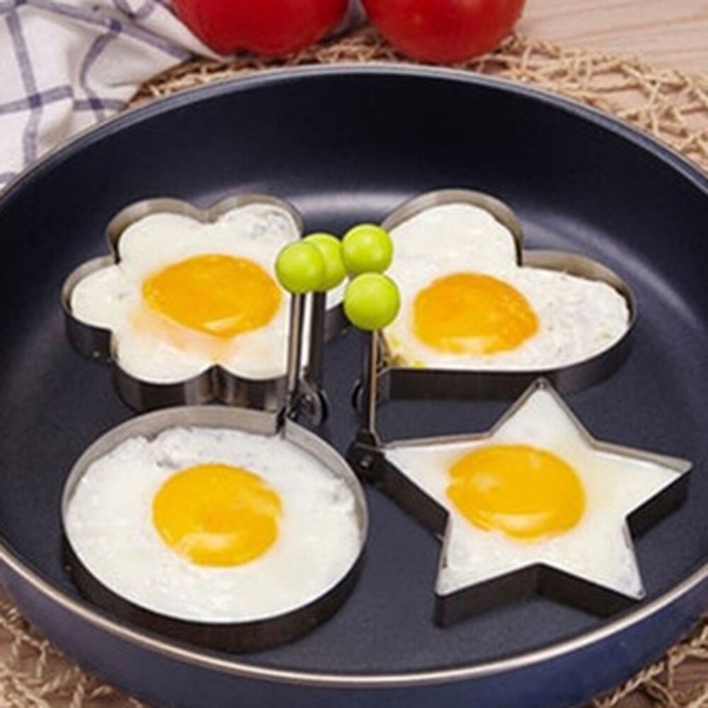 Dernière spécial en acier inoxydable frite oeuf Shaper populaire meilleur moule moule cuisine outil de cuisson article