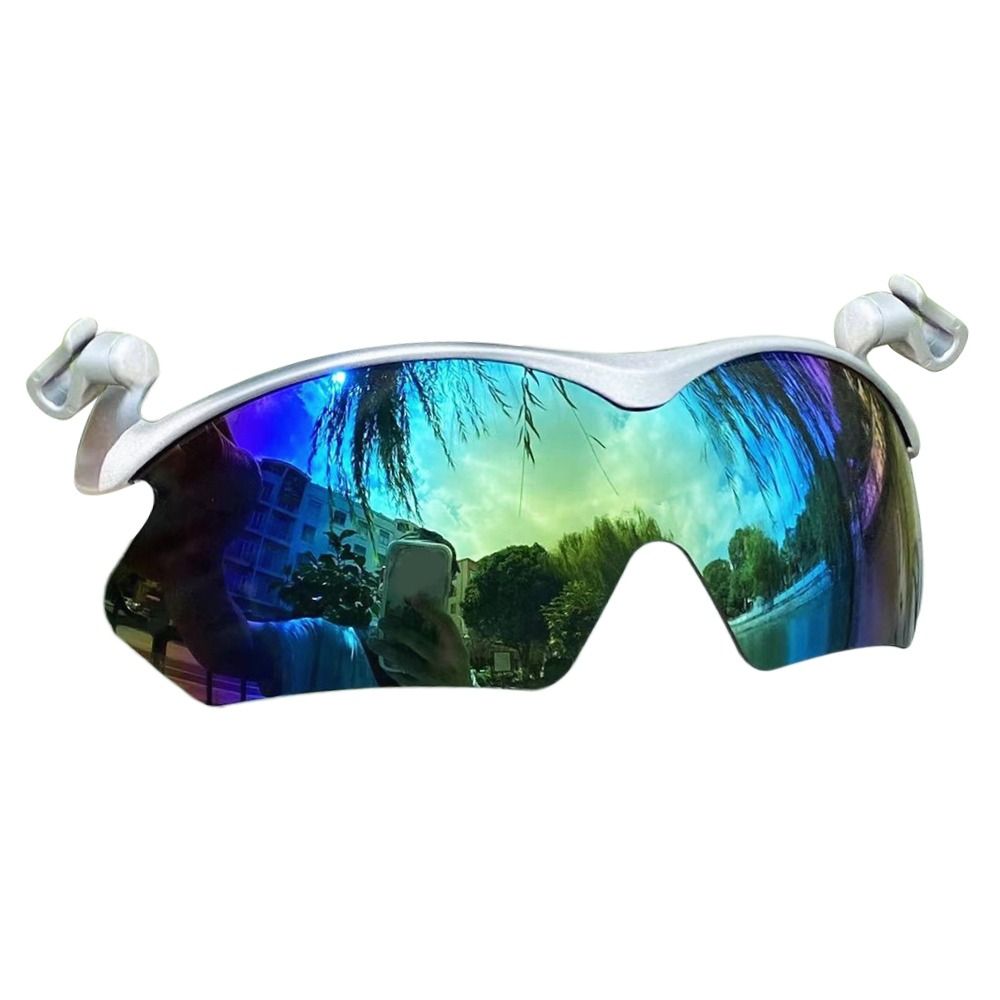 Adjustable Clip Cap Sports Sunglasses Flip-Up Cover UV Protection Polarized Sunglasses Clip On Hat Cycling Goggles: Yellow