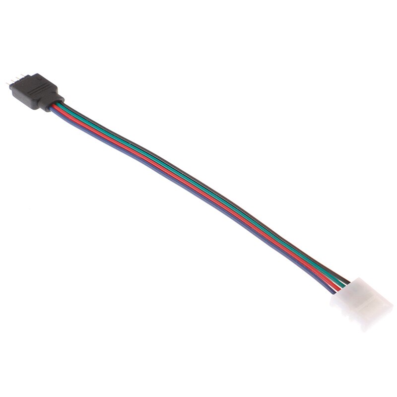 15Cm 5050 Rgb 4 Pin Led Strip Licht Connectors Strip Power Adapter 4 Dirigent 10Mm Breed connector