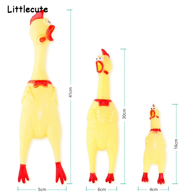 Schreeuwende kip knijp geluid speelgoed huisdier honden speelgoed schril decompressie kauwen piepen ventilatie kip gereedschap huisdier product